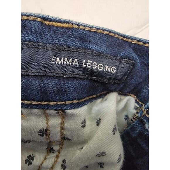 Lucky Brand Jeans Womens Plus 24W Emma Leggings Dark Was Stretch High Rise - Picture 6 of 12